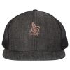 Flat-Bill Six Panel Trucker Cap Thumbnail