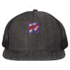 Flat-Bill Six Panel Trucker Cap Thumbnail