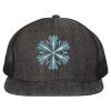 Flat-Bill Six Panel Trucker Cap Thumbnail