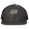 Flat-Bill Six Panel Trucker Cap Thumbnail