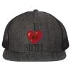 Flat-Bill Six Panel Trucker Cap Thumbnail