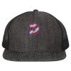 Flat-Bill Six Panel Trucker Cap Thumbnail