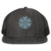 Flat-Bill Six Panel Trucker Cap Thumbnail
