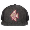 Flat-Bill Six Panel Trucker Cap Thumbnail