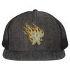 Flat-Bill Six Panel Trucker Cap Thumbnail
