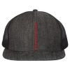 Flat-Bill Six Panel Trucker Cap Thumbnail