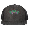Flat-Bill Six Panel Trucker Cap Thumbnail