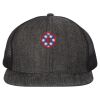 Flat-Bill Six Panel Trucker Cap Thumbnail