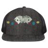 Flat-Bill Six Panel Trucker Cap Thumbnail