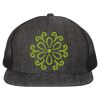 Flat-Bill Six Panel Trucker Cap Thumbnail