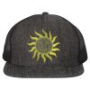 Flat-Bill Six Panel Trucker Cap Thumbnail