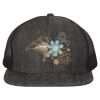 Flat-Bill Six Panel Trucker Cap Thumbnail