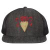 Flat-Bill Six Panel Trucker Cap Thumbnail