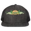 Flat-Bill Six Panel Trucker Cap Thumbnail