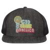 Flat-Bill Six Panel Trucker Cap Thumbnail