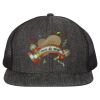 Flat-Bill Six Panel Trucker Cap Thumbnail