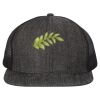 Flat-Bill Six Panel Trucker Cap Thumbnail