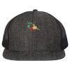 Flat-Bill Six Panel Trucker Cap Thumbnail