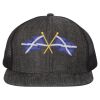Flat-Bill Six Panel Trucker Cap Thumbnail