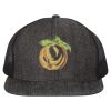 Flat-Bill Six Panel Trucker Cap Thumbnail