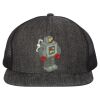 Flat-Bill Six Panel Trucker Cap Thumbnail