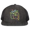 Flat-Bill Six Panel Trucker Cap Thumbnail