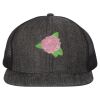 Flat-Bill Six Panel Trucker Cap Thumbnail