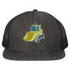 Flat-Bill Six Panel Trucker Cap Thumbnail