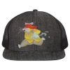 Flat-Bill Six Panel Trucker Cap Thumbnail