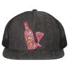 Flat-Bill Six Panel Trucker Cap Thumbnail