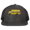 Flat-Bill Six Panel Trucker Cap Thumbnail