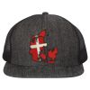 Flat-Bill Six Panel Trucker Cap Thumbnail