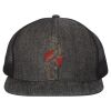 Flat-Bill Six Panel Trucker Cap Thumbnail