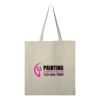 Economical-Canvas Promotional Tote. Thumbnail