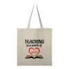 Economical-Canvas Promotional Tote. Thumbnail