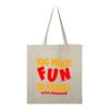 Economical-Canvas Promotional Tote. Thumbnail