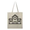 Economical-Canvas Promotional Tote. Thumbnail