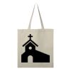 Economical-Canvas Promotional Tote. Thumbnail