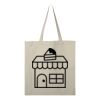 Economical-Canvas Promotional Tote. Thumbnail