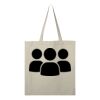 Economical-Canvas Promotional Tote. Thumbnail
