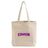 Canvas Value Gusset Tote Thumbnail