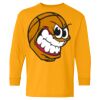 Heavy Cotton Youth Long Sleeve T-Shirt. Thumbnail