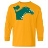 Heavy Cotton Youth Long Sleeve T-Shirt. Thumbnail
