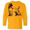 Heavy Cotton Youth Long Sleeve T-Shirt. Thumbnail
