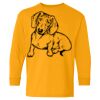 Heavy Cotton Youth Long Sleeve T-Shirt. Thumbnail