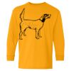 Heavy Cotton Youth Long Sleeve T-Shirt. Thumbnail