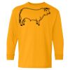 Heavy Cotton Youth Long Sleeve T-Shirt. Thumbnail