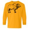 Heavy Cotton Youth Long Sleeve T-Shirt. Thumbnail