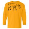Heavy Cotton Youth Long Sleeve T-Shirt. Thumbnail
