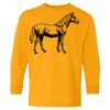Heavy Cotton Youth Long Sleeve T-Shirt. Thumbnail